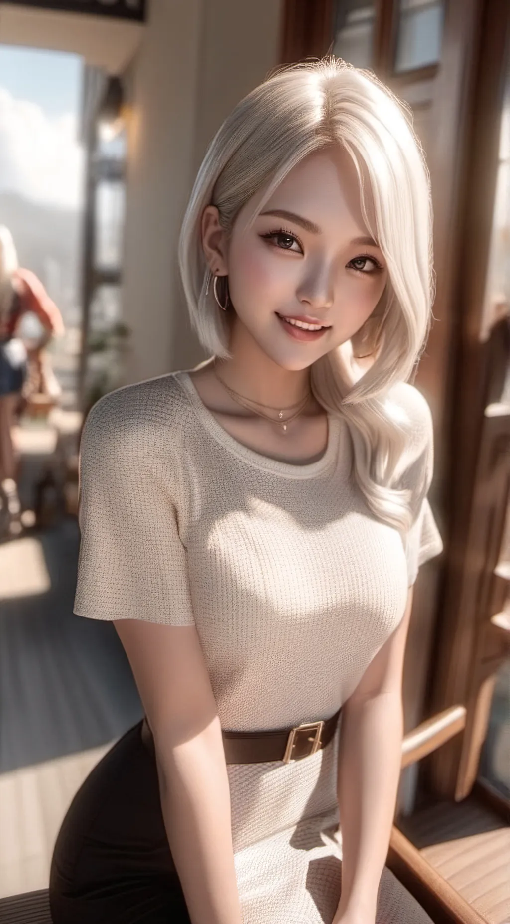 ai character: Sophia background