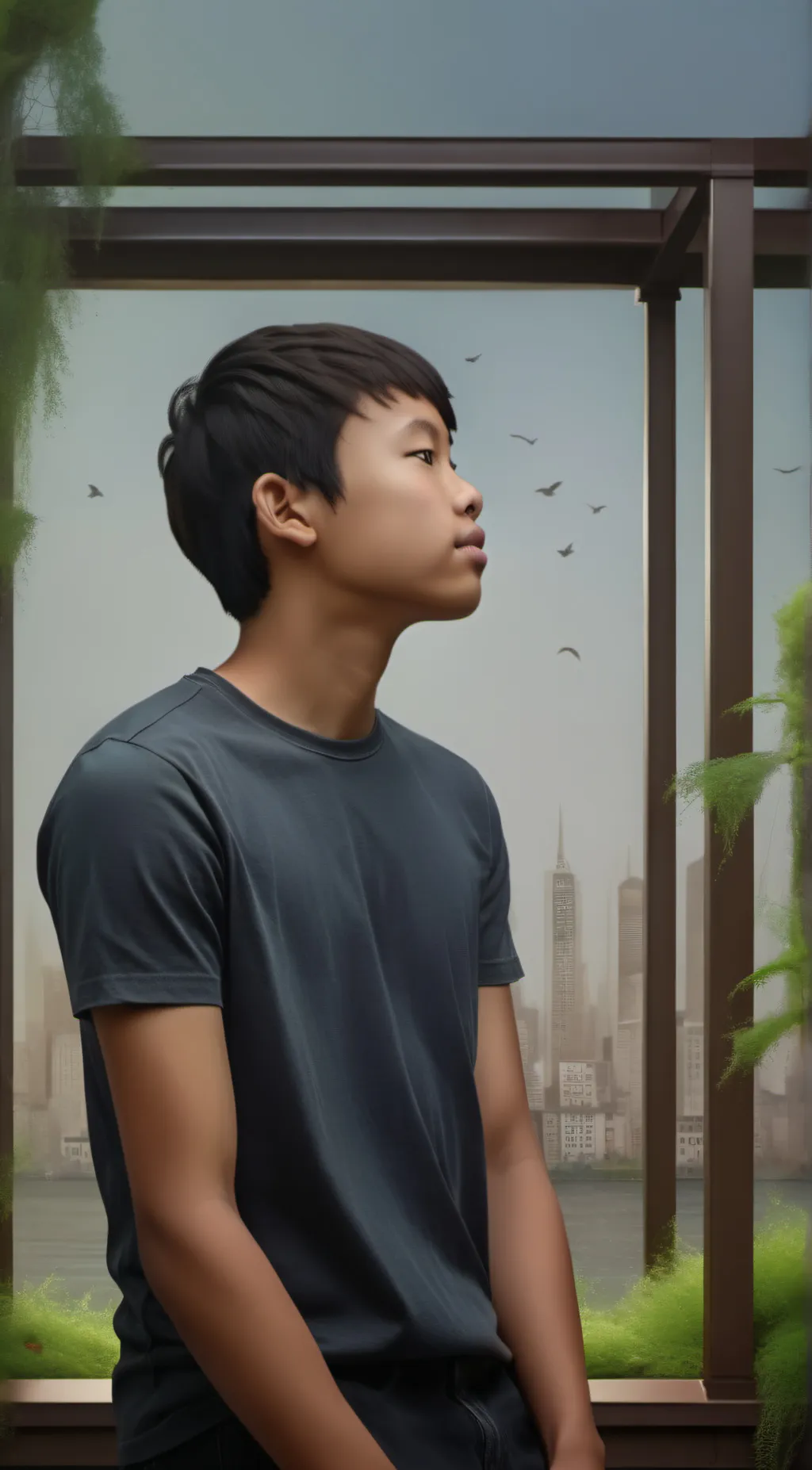 ai character: Afiq  background