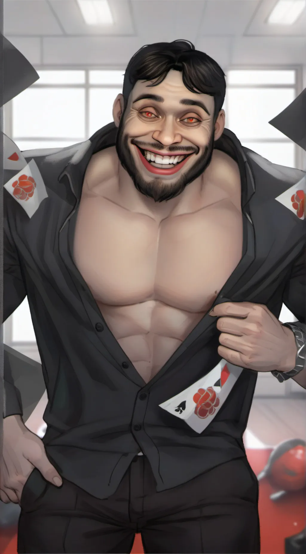 ai character: JAKEYEST JAKEY BOO background