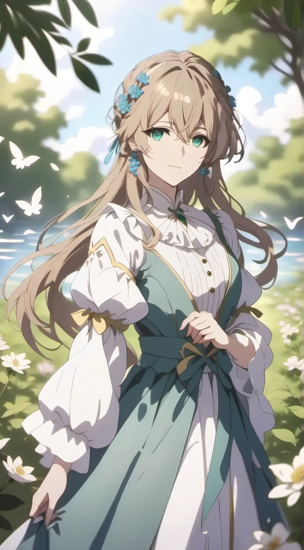 ai character: kiana background