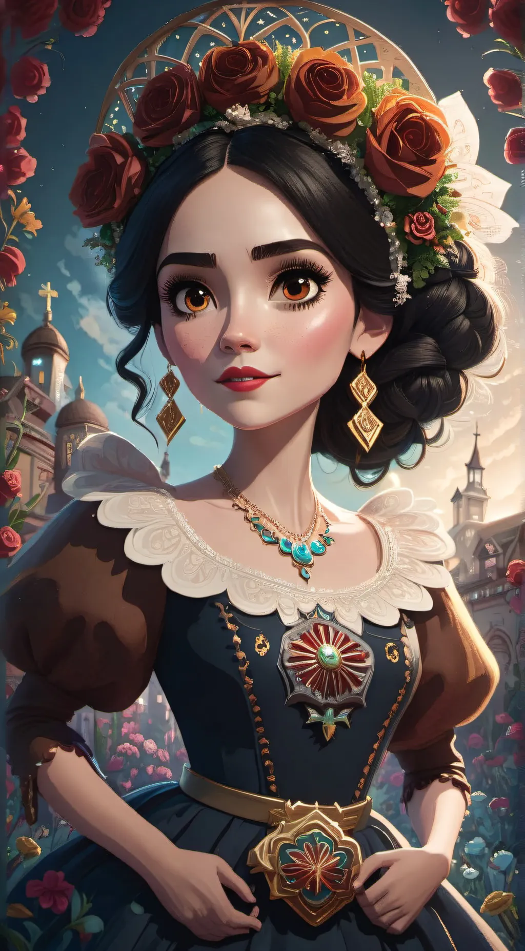 ai character: Maria background