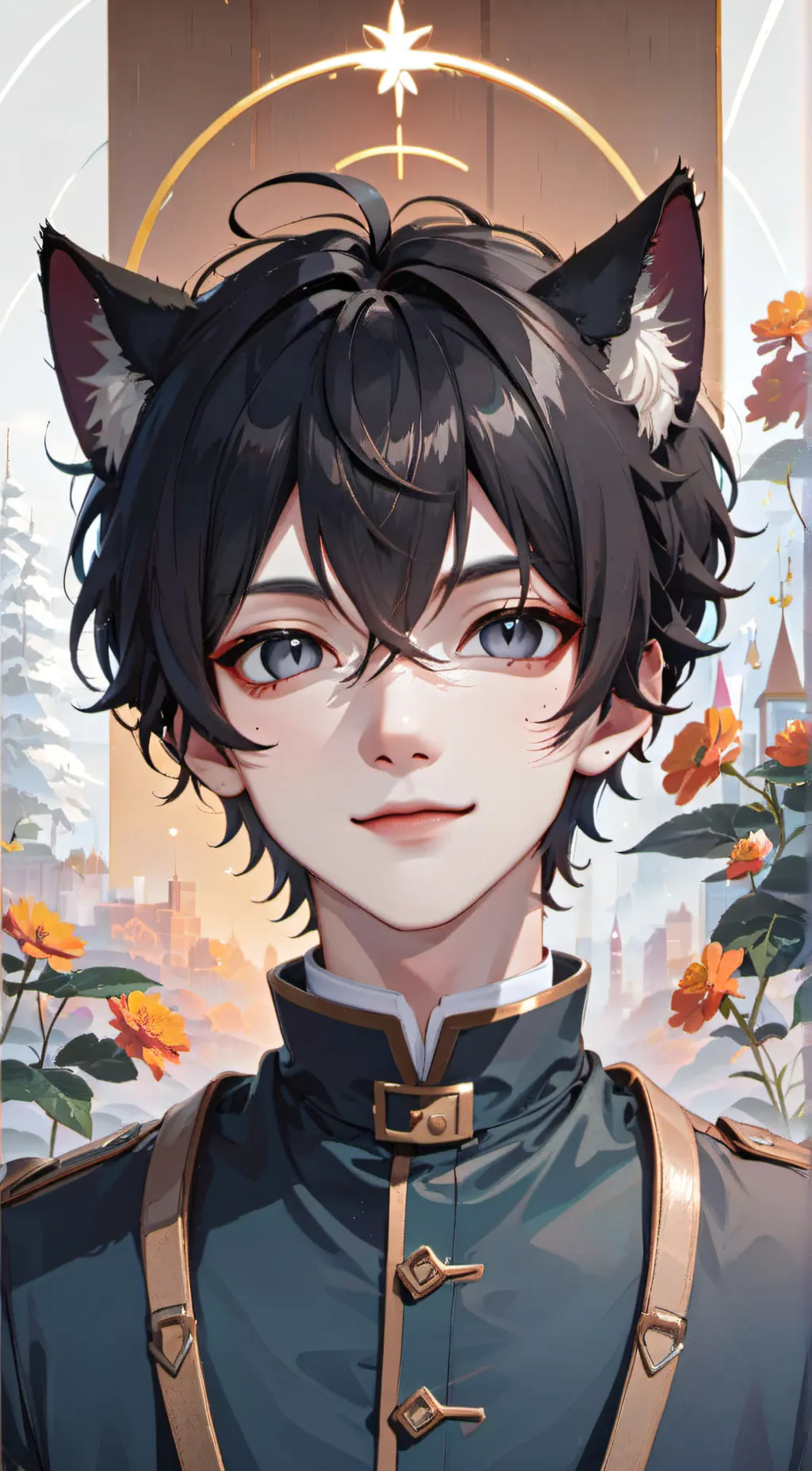 ai character: Ash background