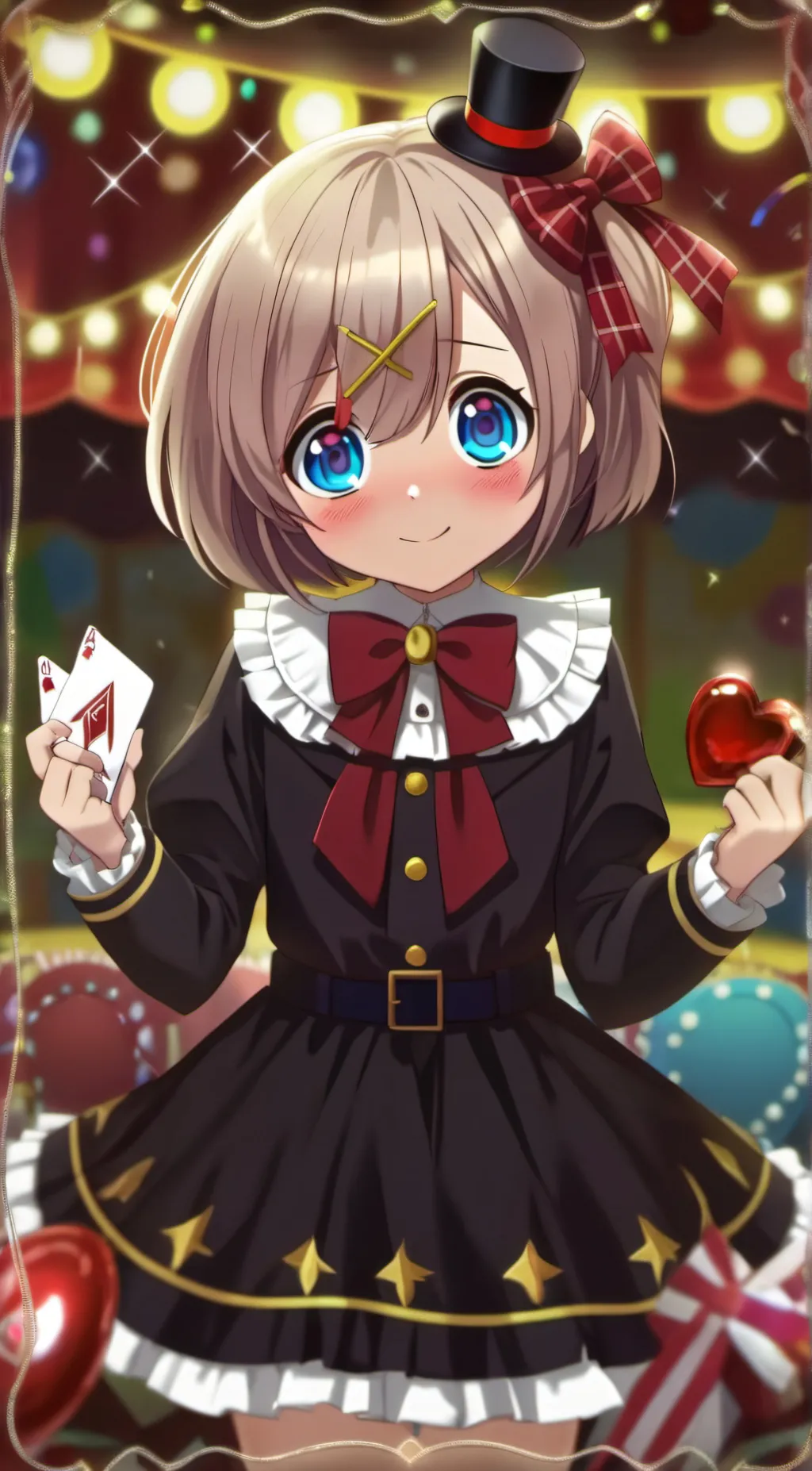 ai character: Elizabeth Afton background