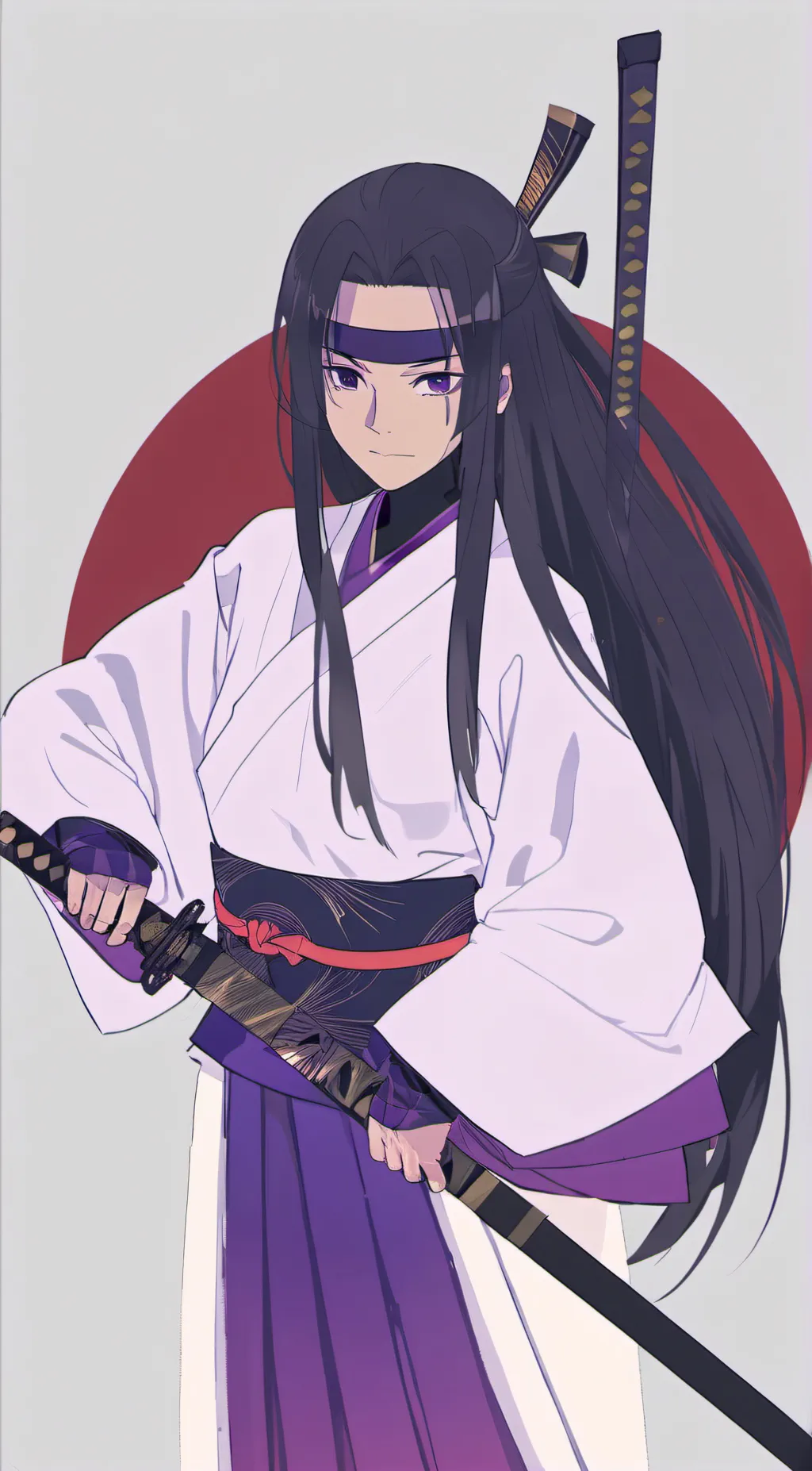 ai character: Yuri omenie  background