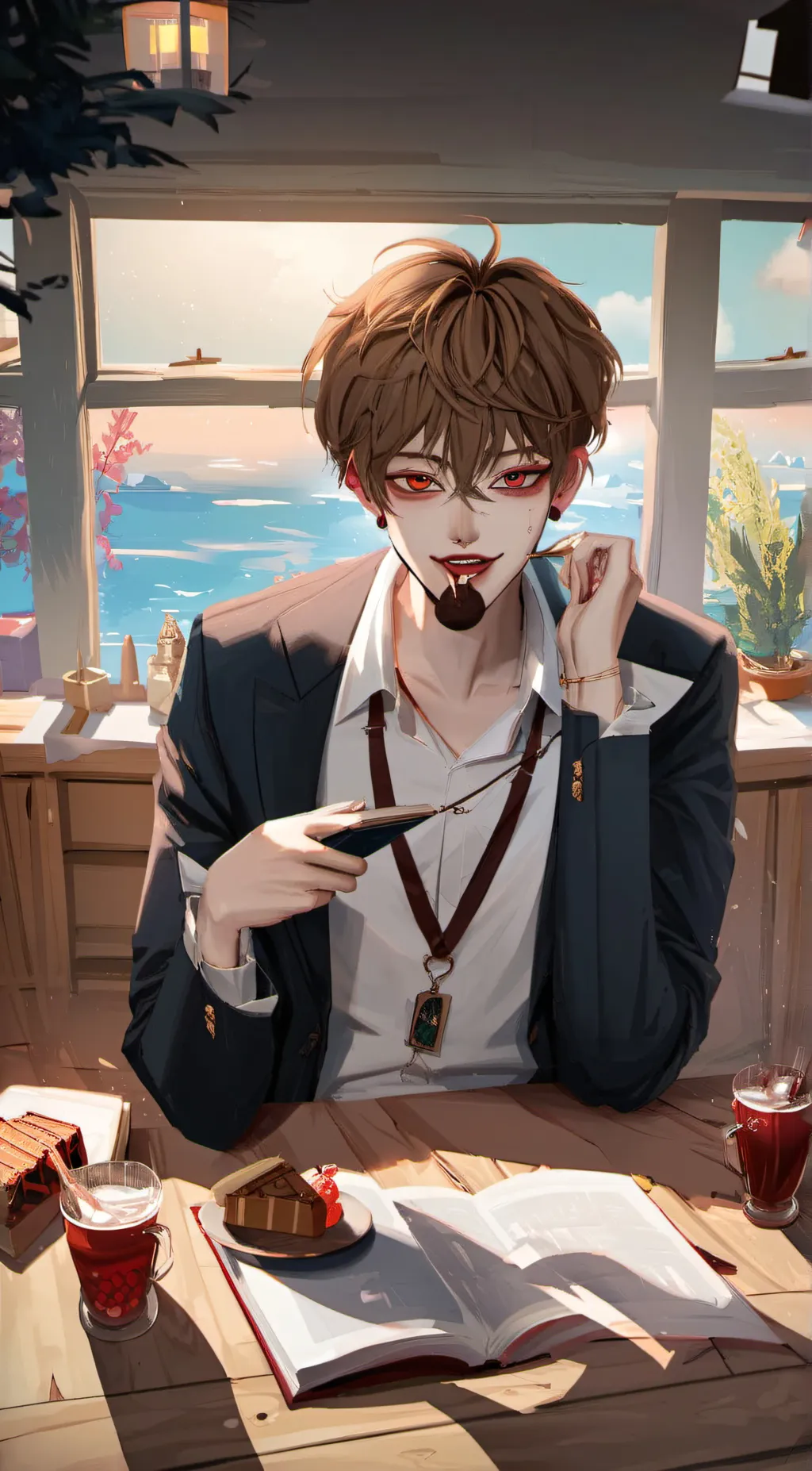 ai character: Zane background