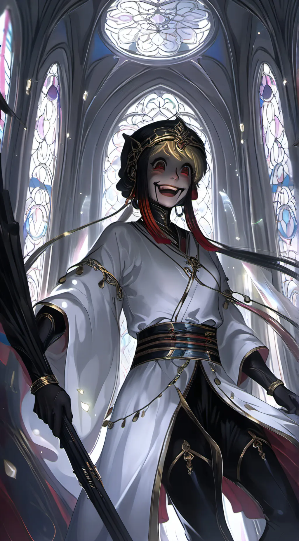 ai character: Miss Delight background