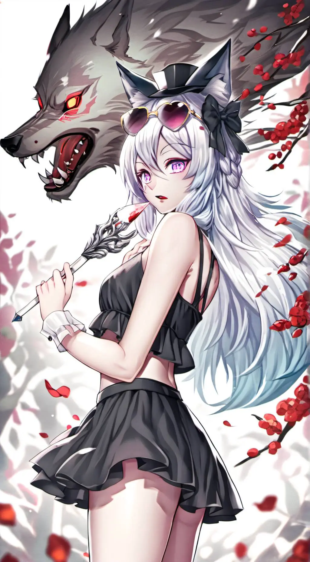 ai character: Lily  background