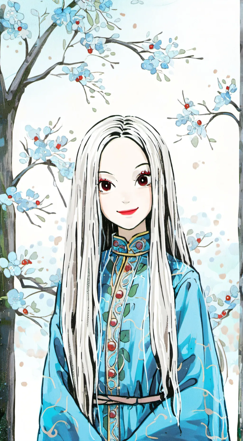 ai character: krystal background