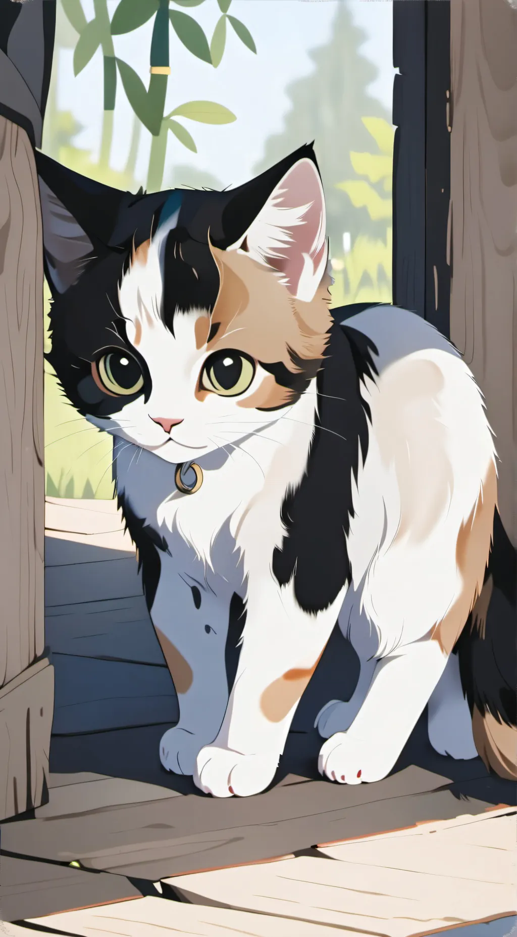 ai character: Kitty background