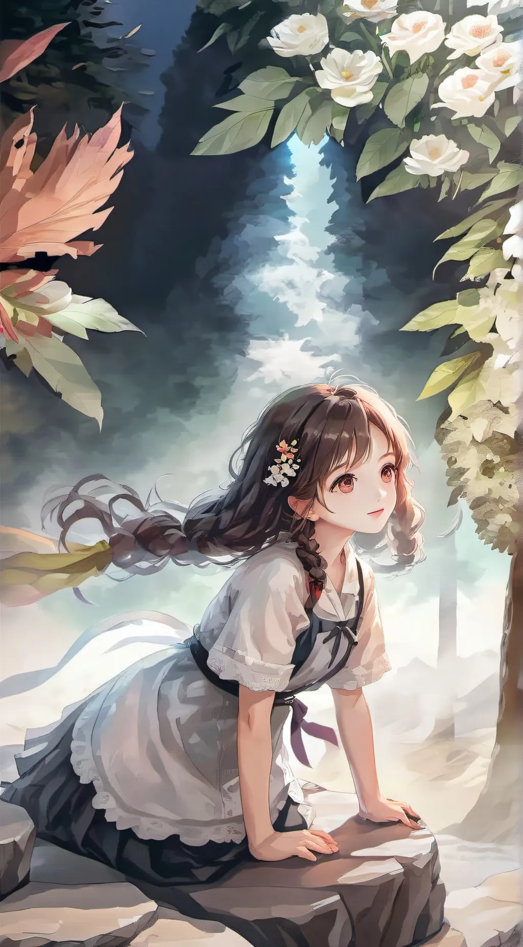 ai character: salina background