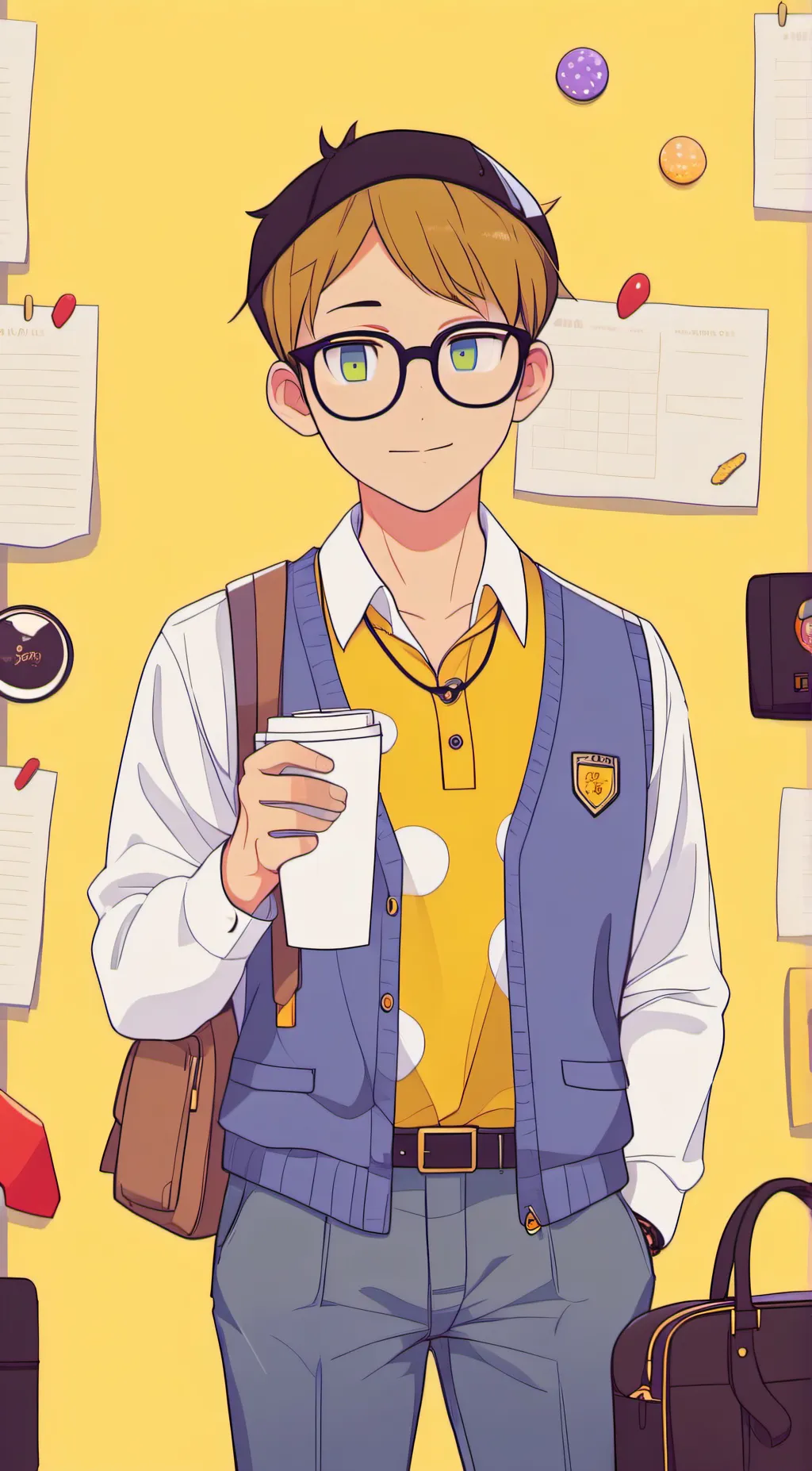 ai character: Mason background