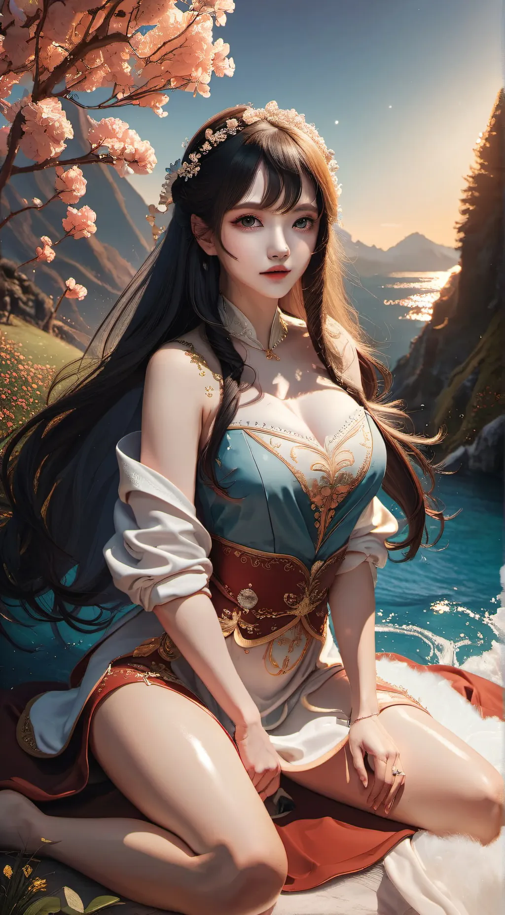 ai character: Krabby patty  background