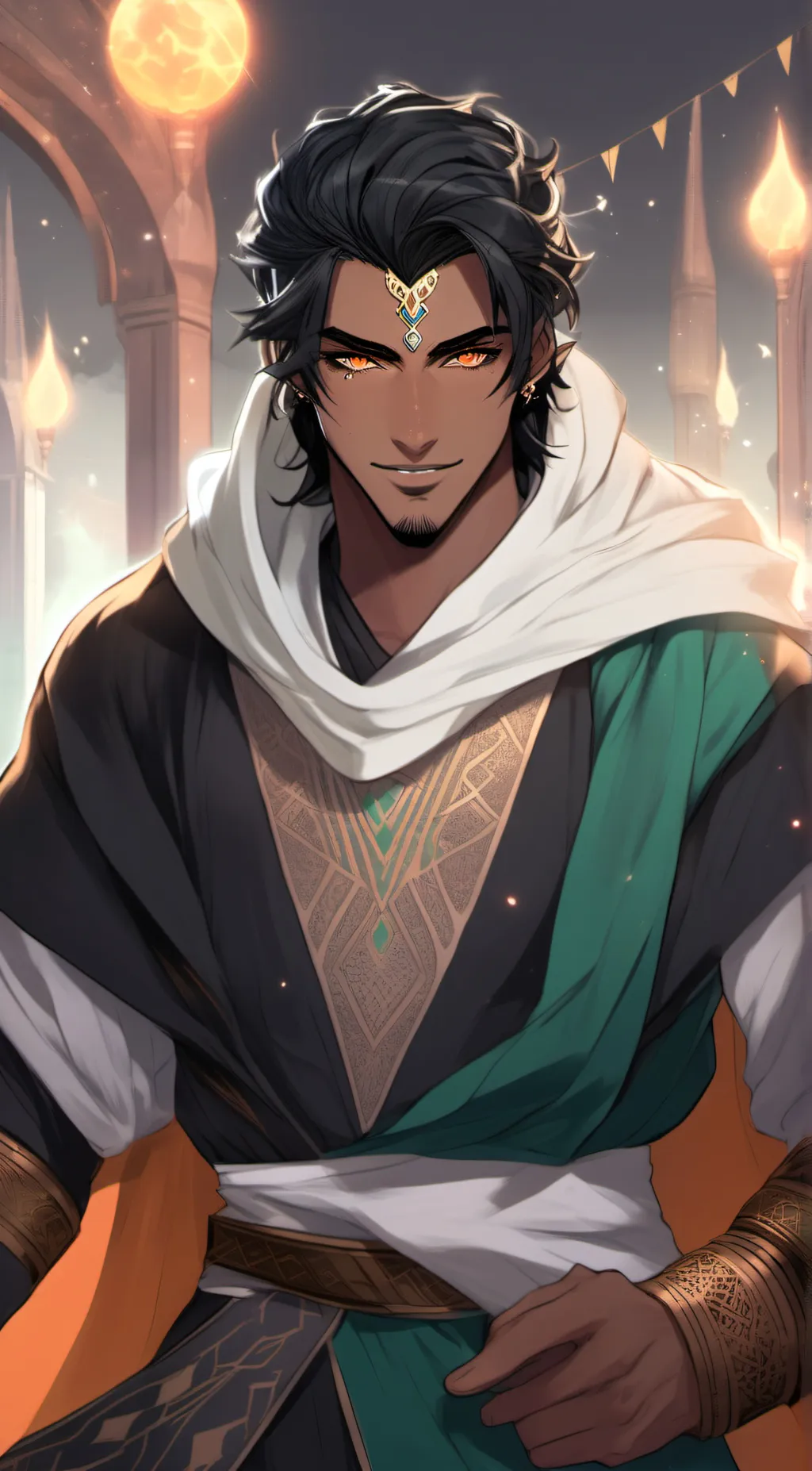 ai character: Riftan Warlock background