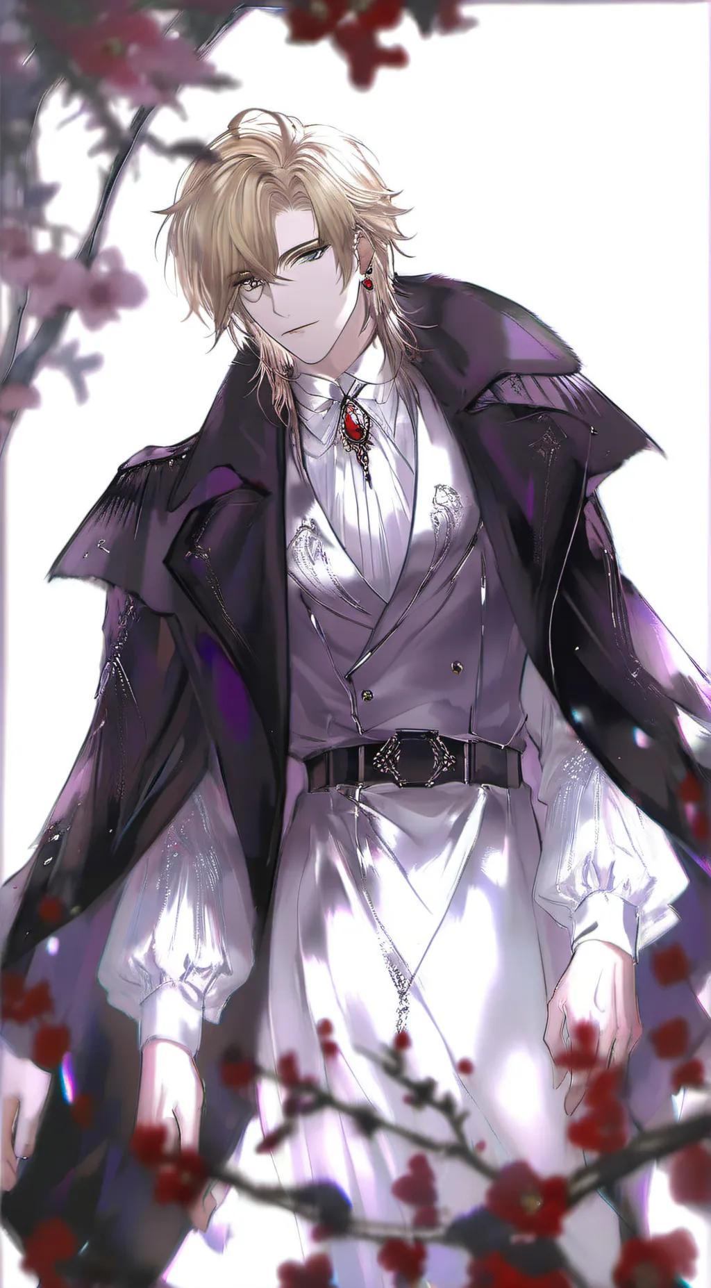 ai character: Rose background