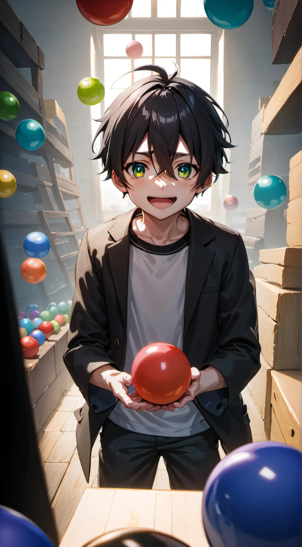 ai character: Kohaku  background