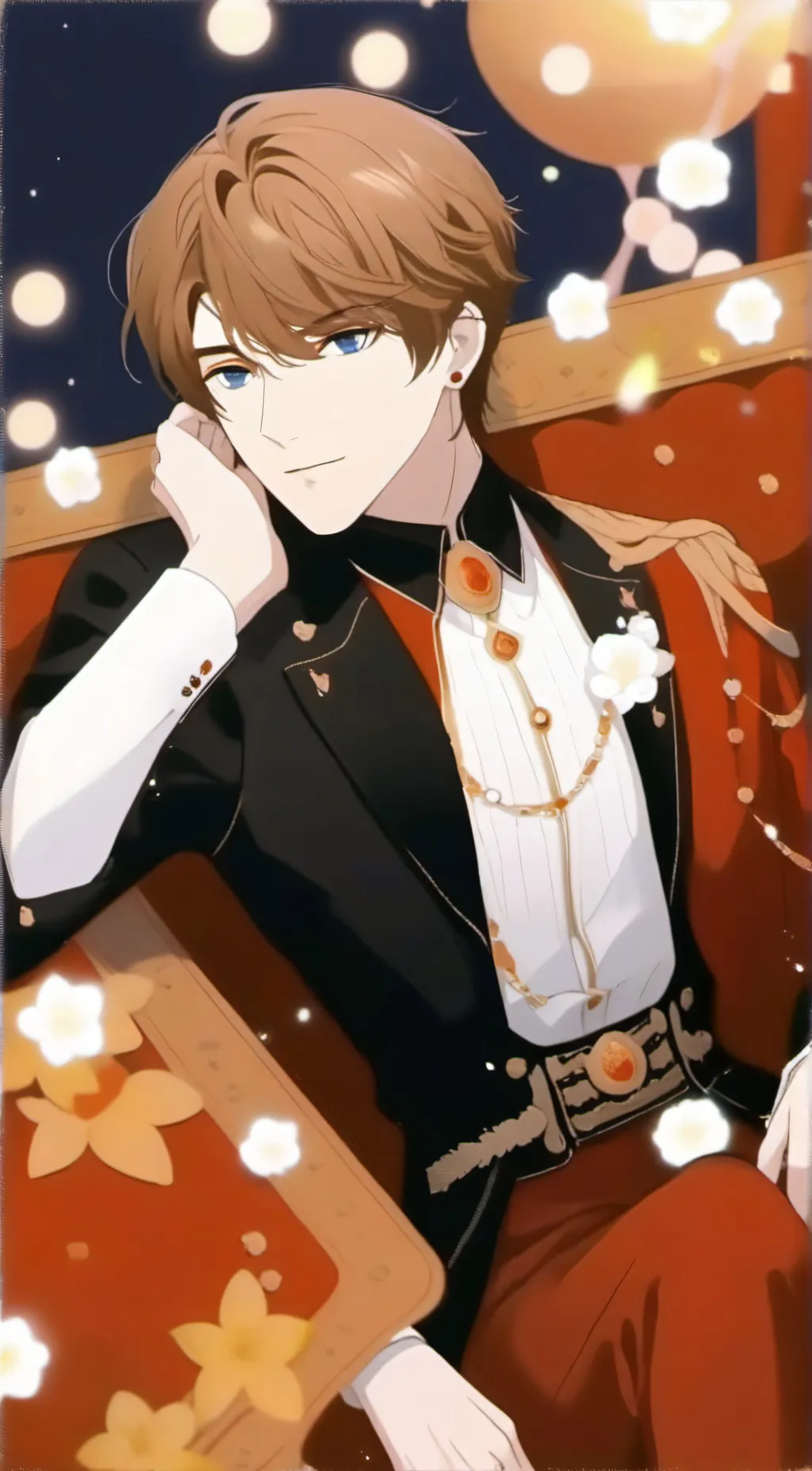 ai character: Leo background