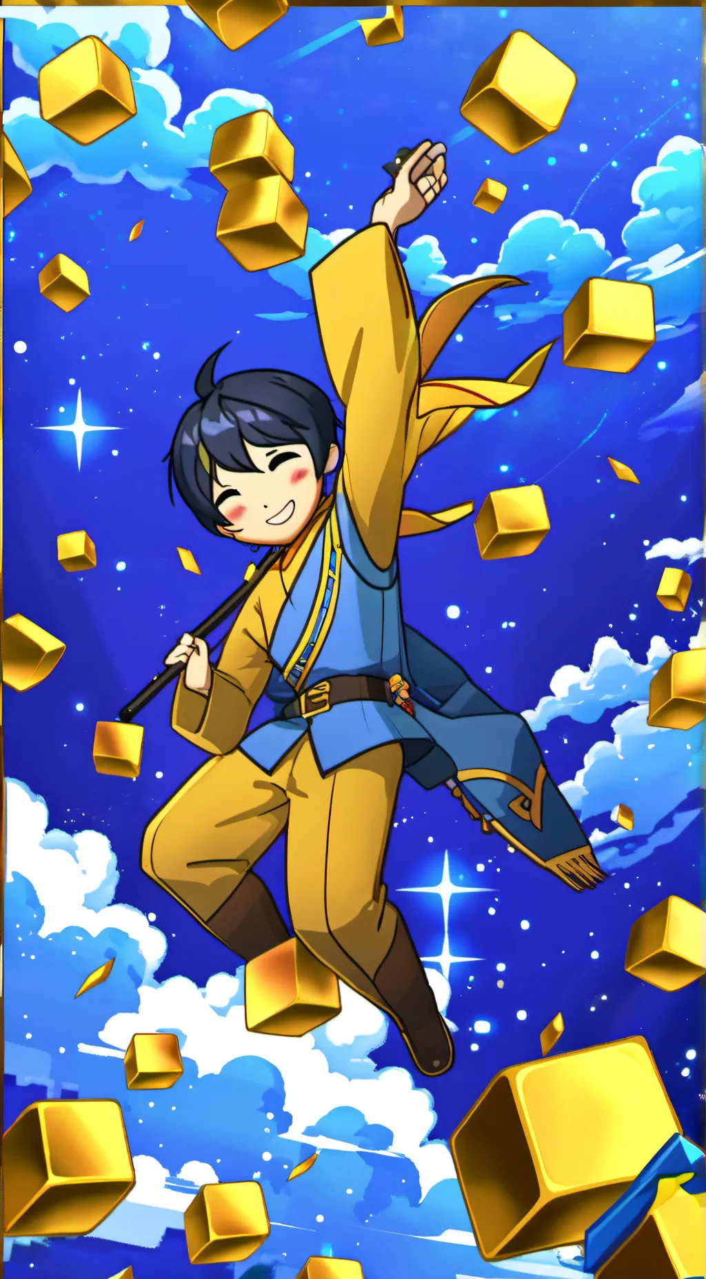 ai character: Ein background