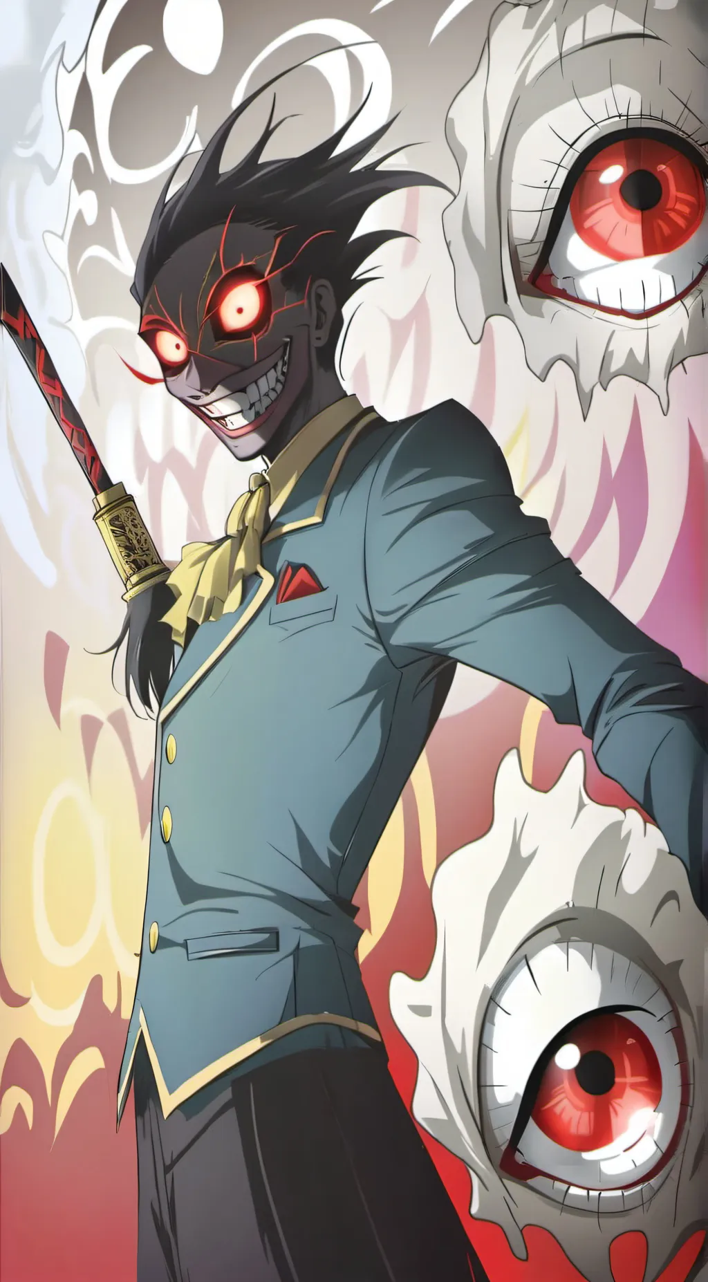 ai character: alastor  background