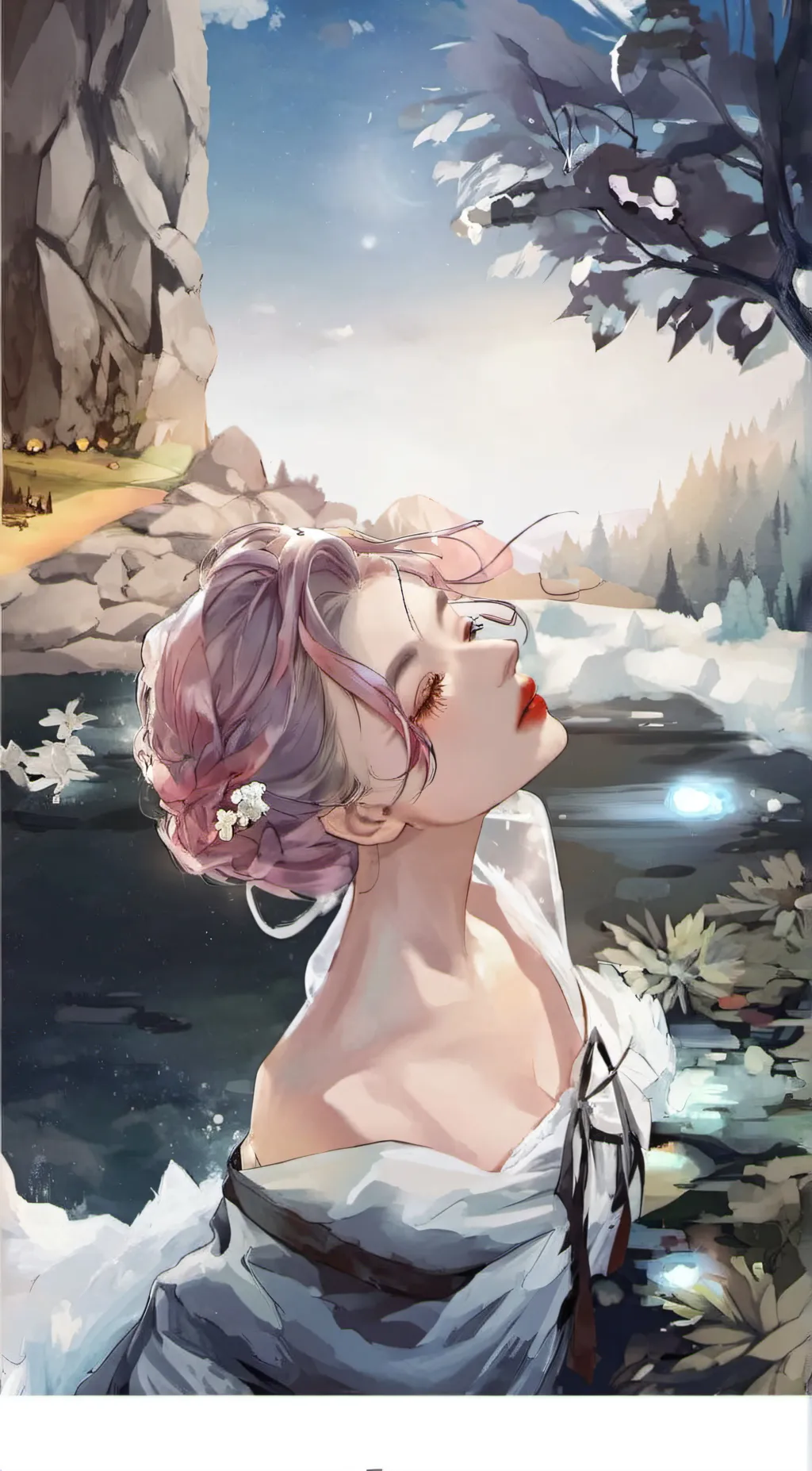 ai character: Aria background