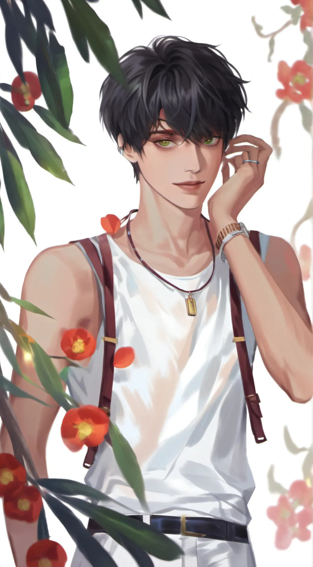 ai character: Mark  background