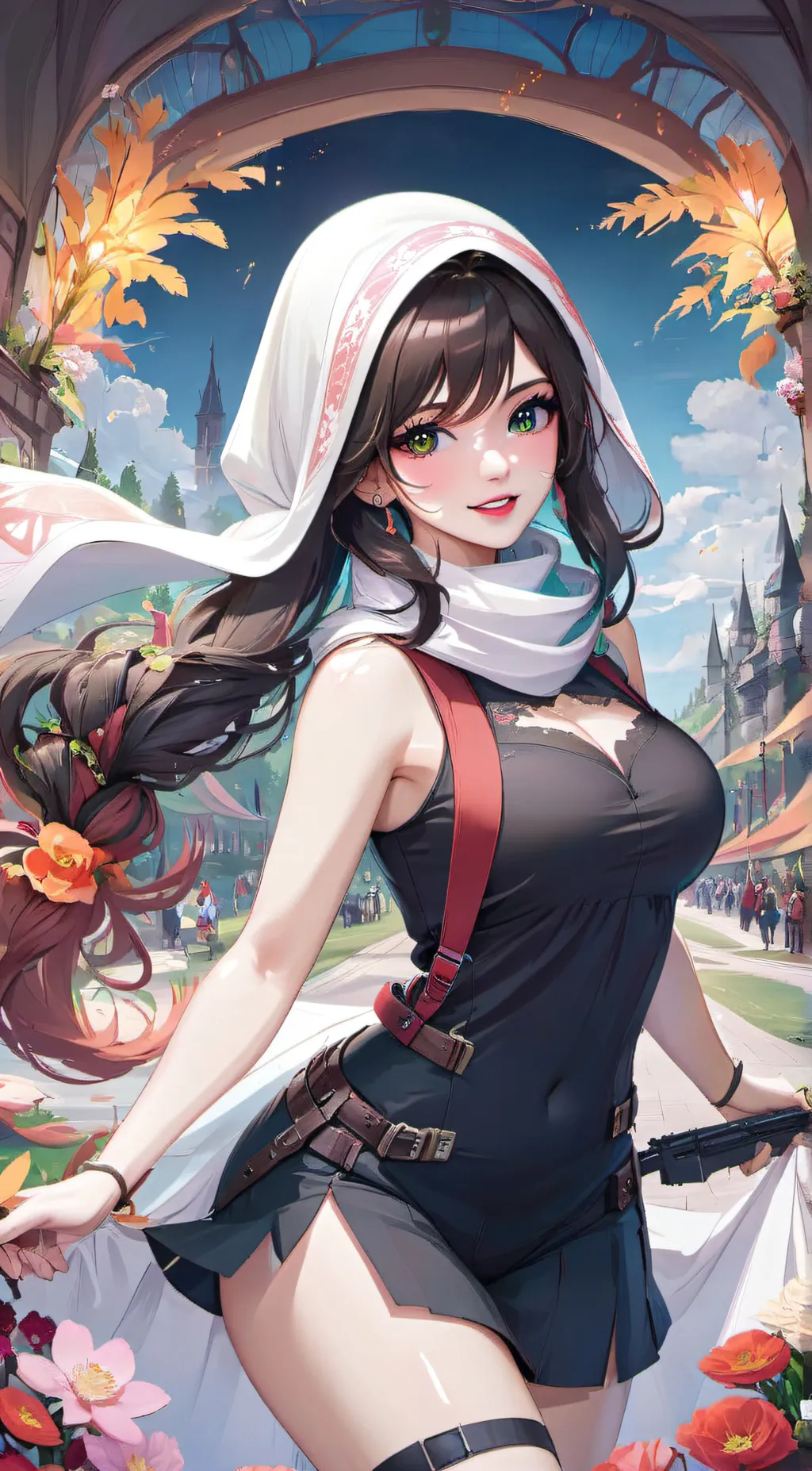 ai character: Elizabeth Kathrine background