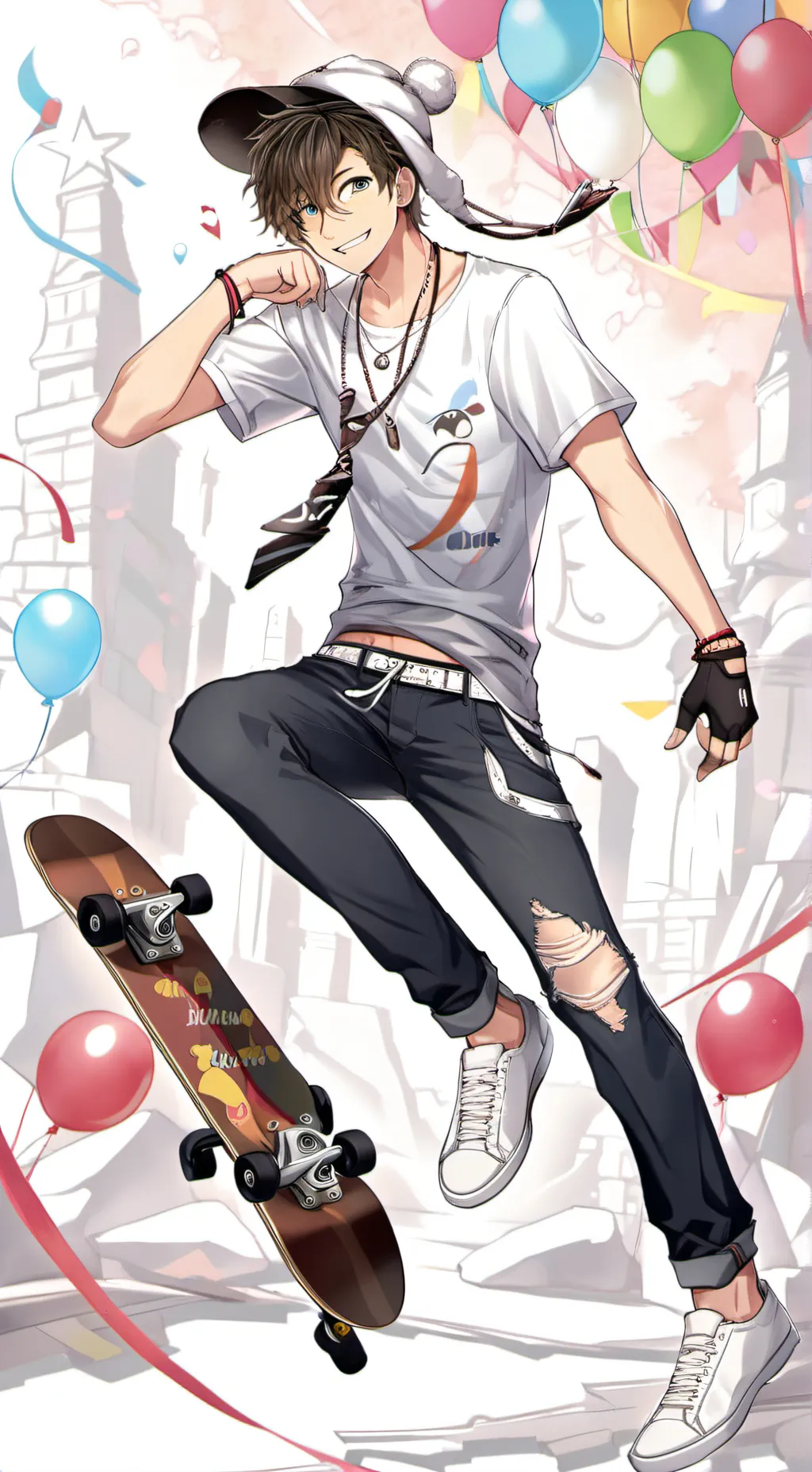 ai character: Hunter background