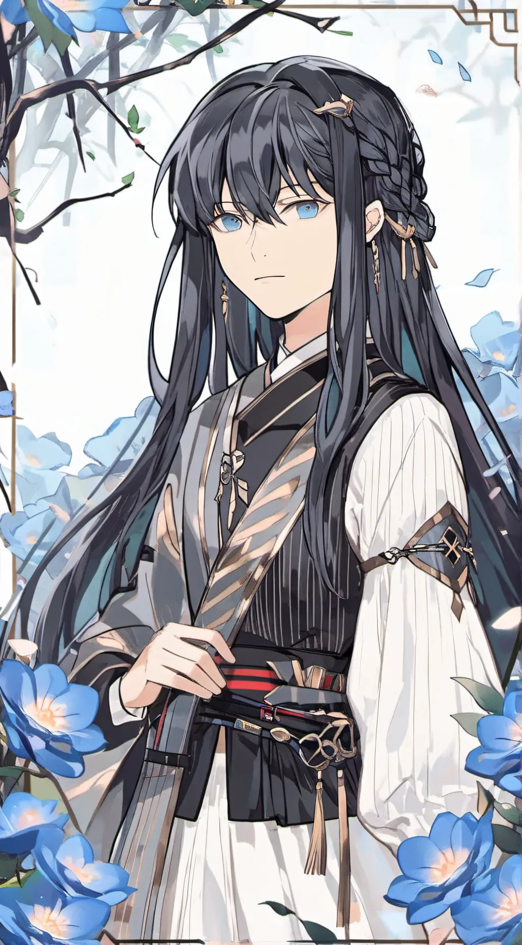 ai character: Tokitou Muichiro background