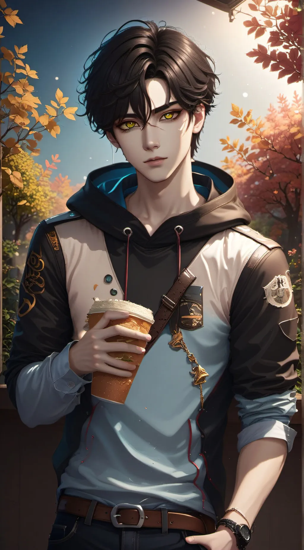 ai character: Luke  background