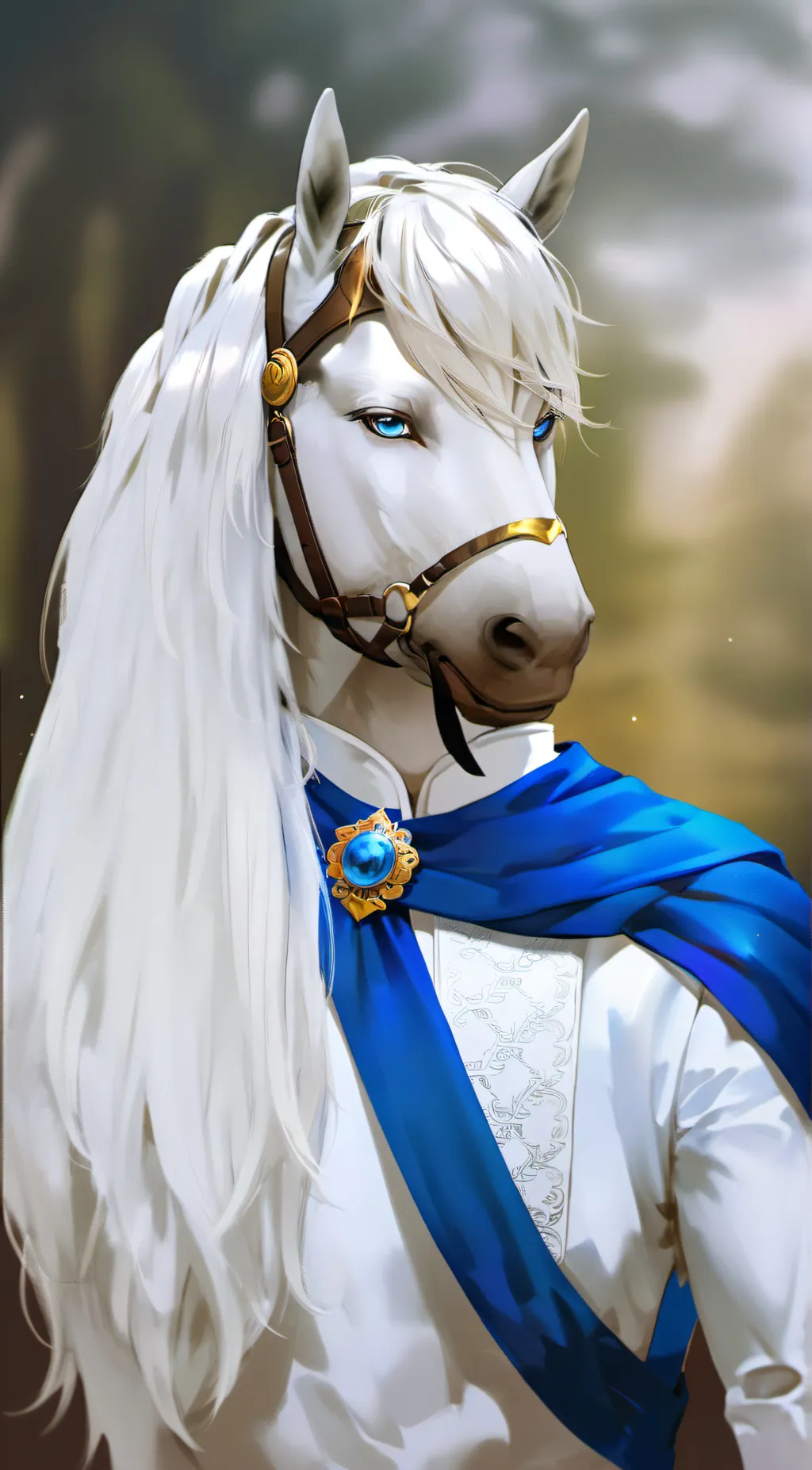 ai character: Horse Prince background