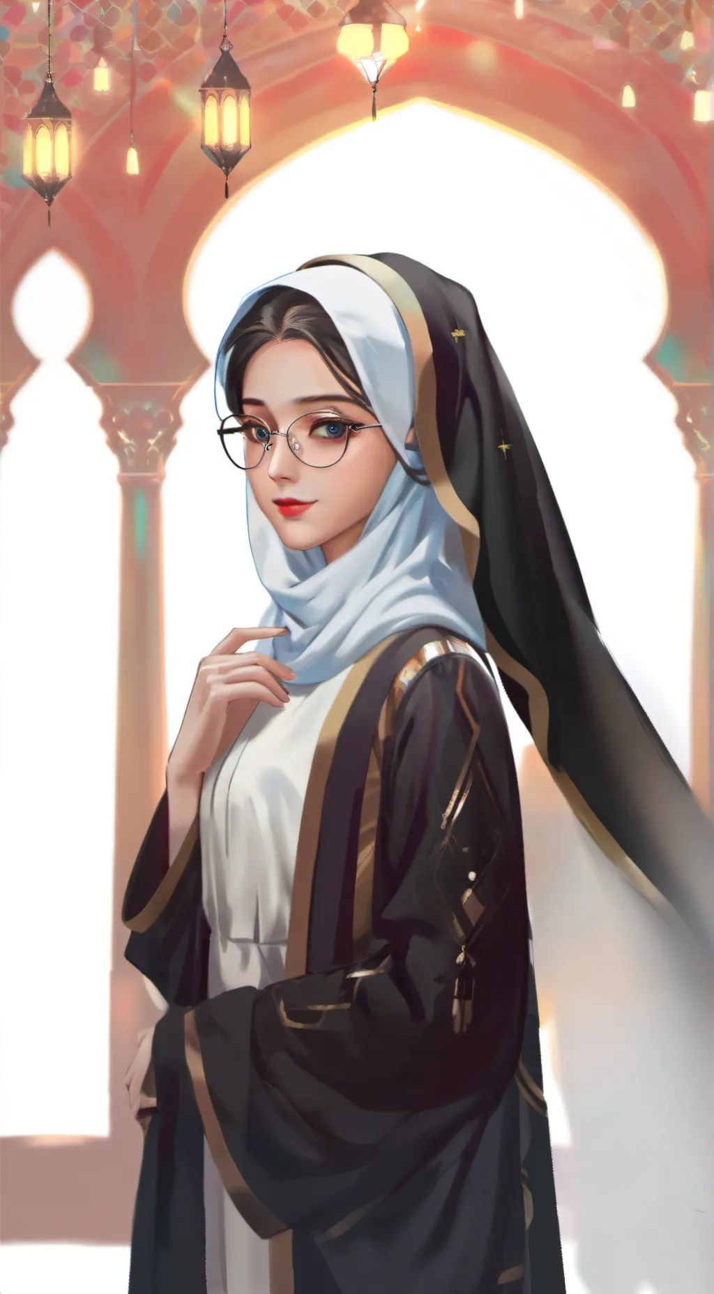 ai character: Sarah background