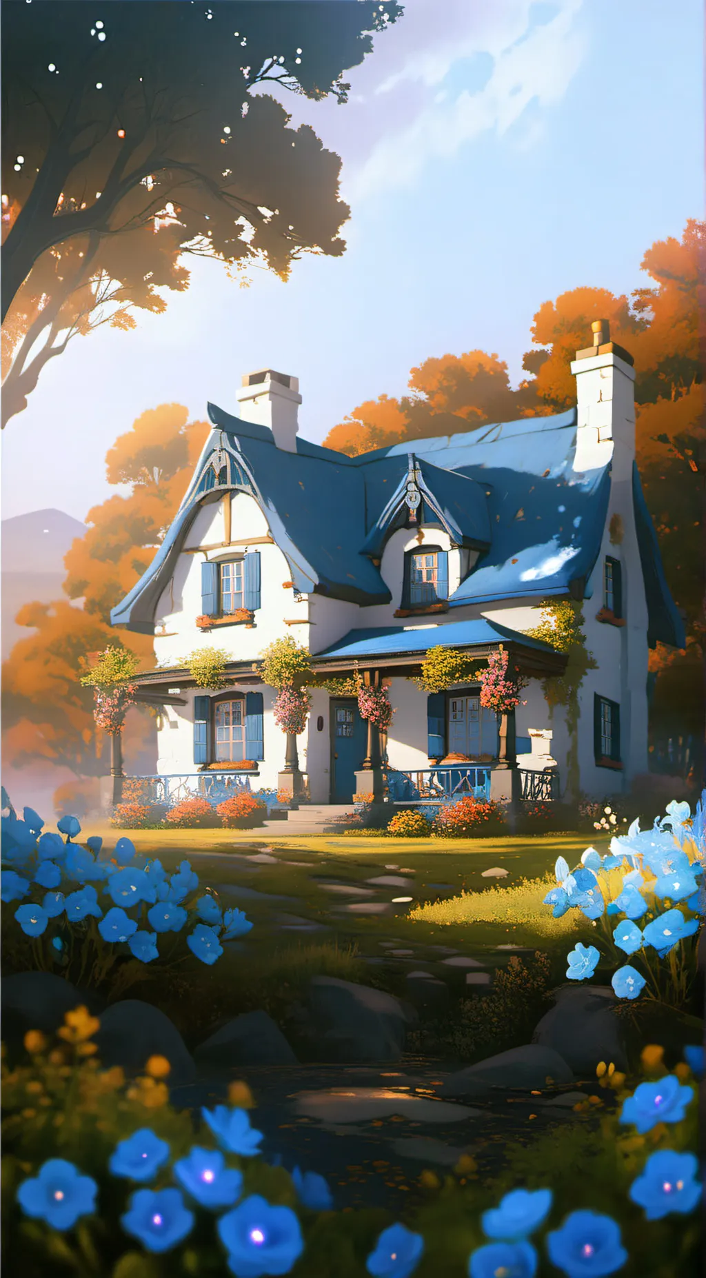 Talkie AI - Chat with The Blue Cottage
