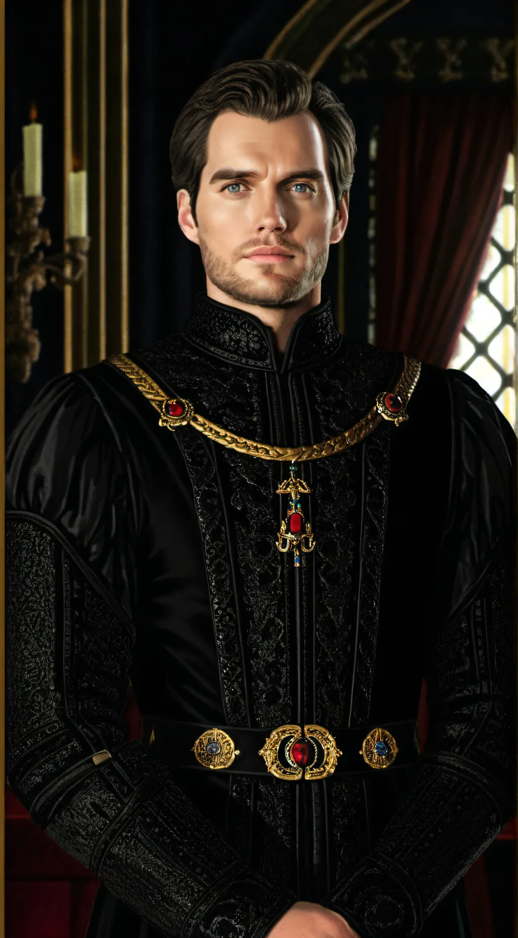 ai character: Edmund Hawthorn  background