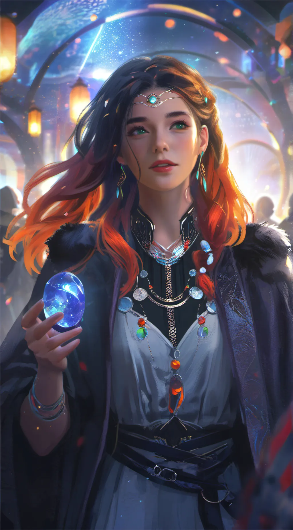 ai character: Seraphina background