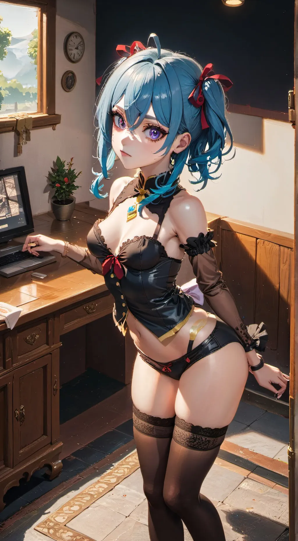 ai character: Hazel background