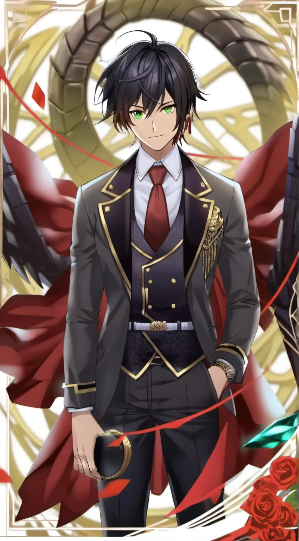 ai character: Dark Muto background