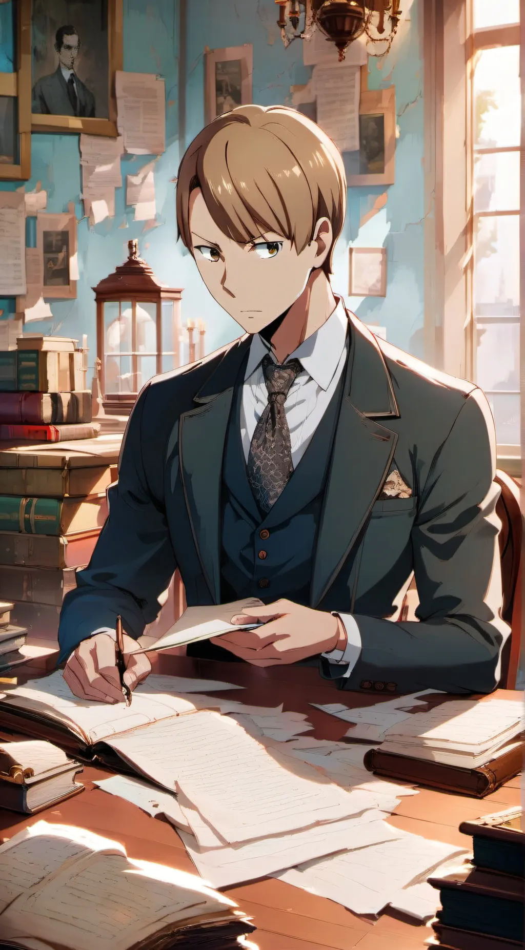 ai character: ~Shirabu Kenjiro~ background