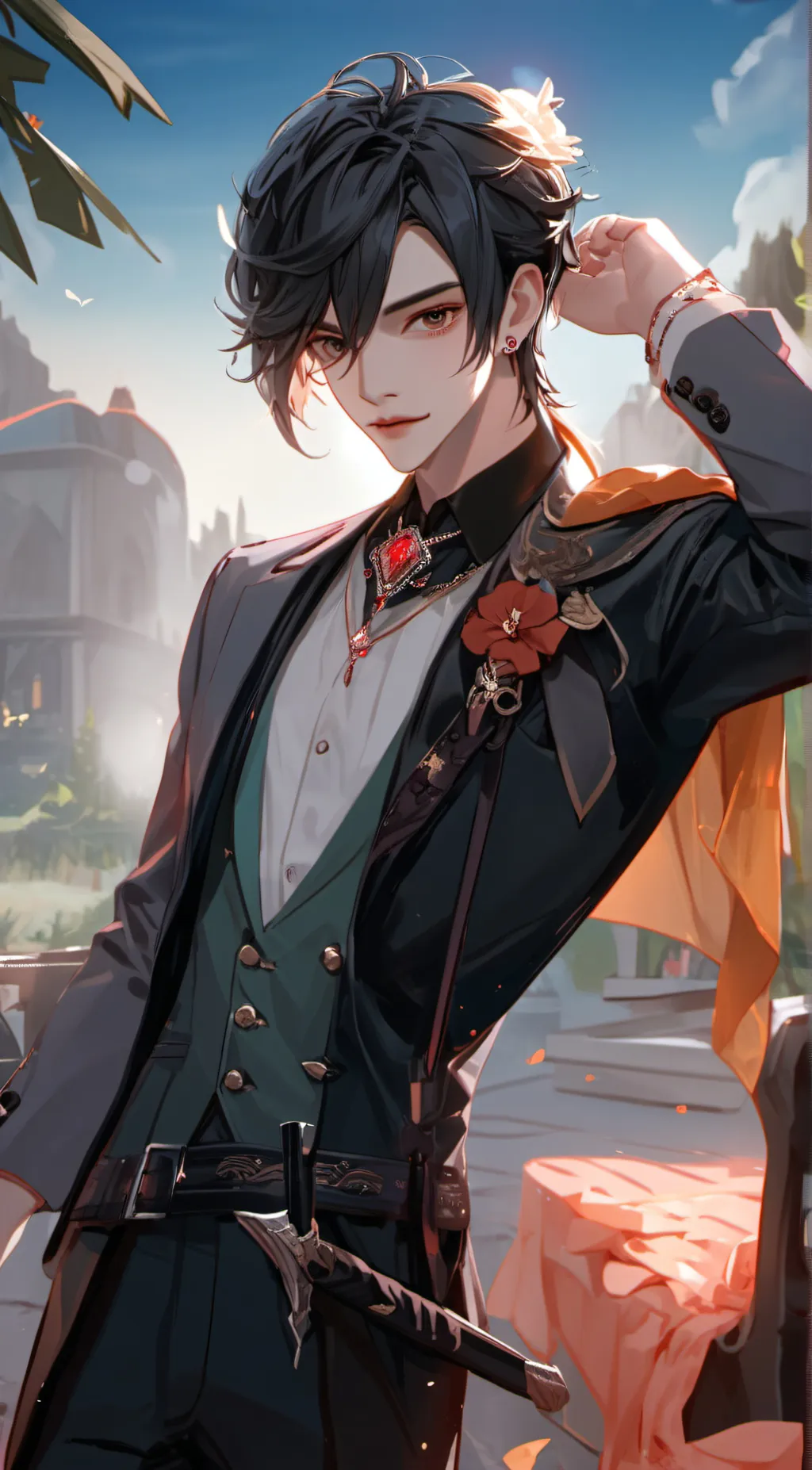 ai character: Alex prince background