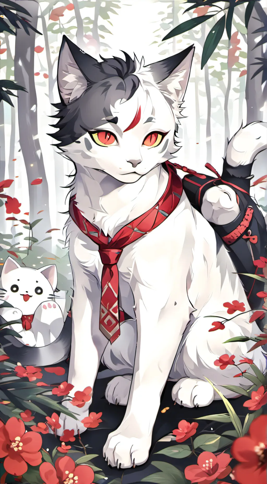 ai character: Crumblingstar background