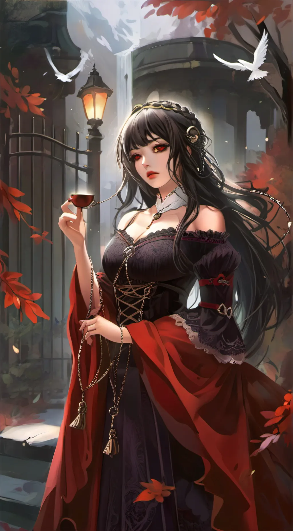 ai character: Valera 🩸♥️ background