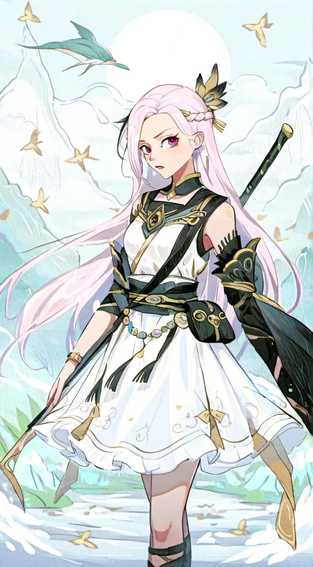 ai character: Sophia background
