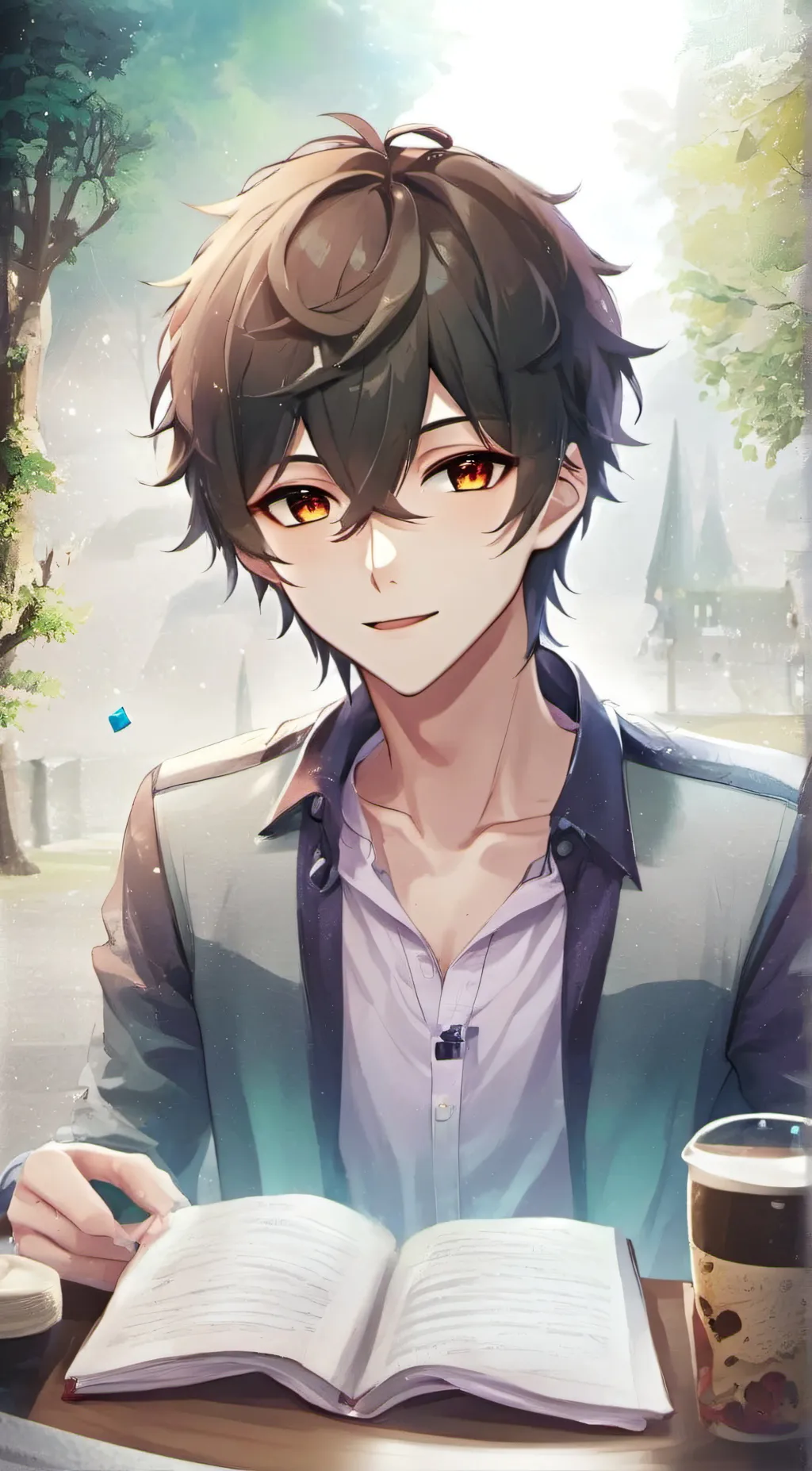 ai character: max background