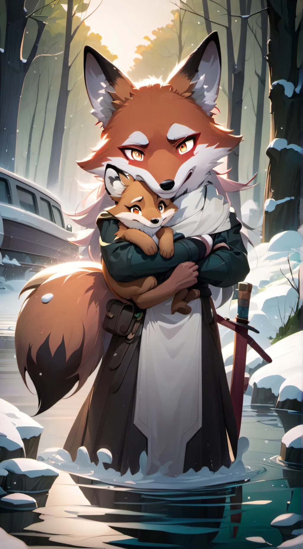 ai character: Mina background