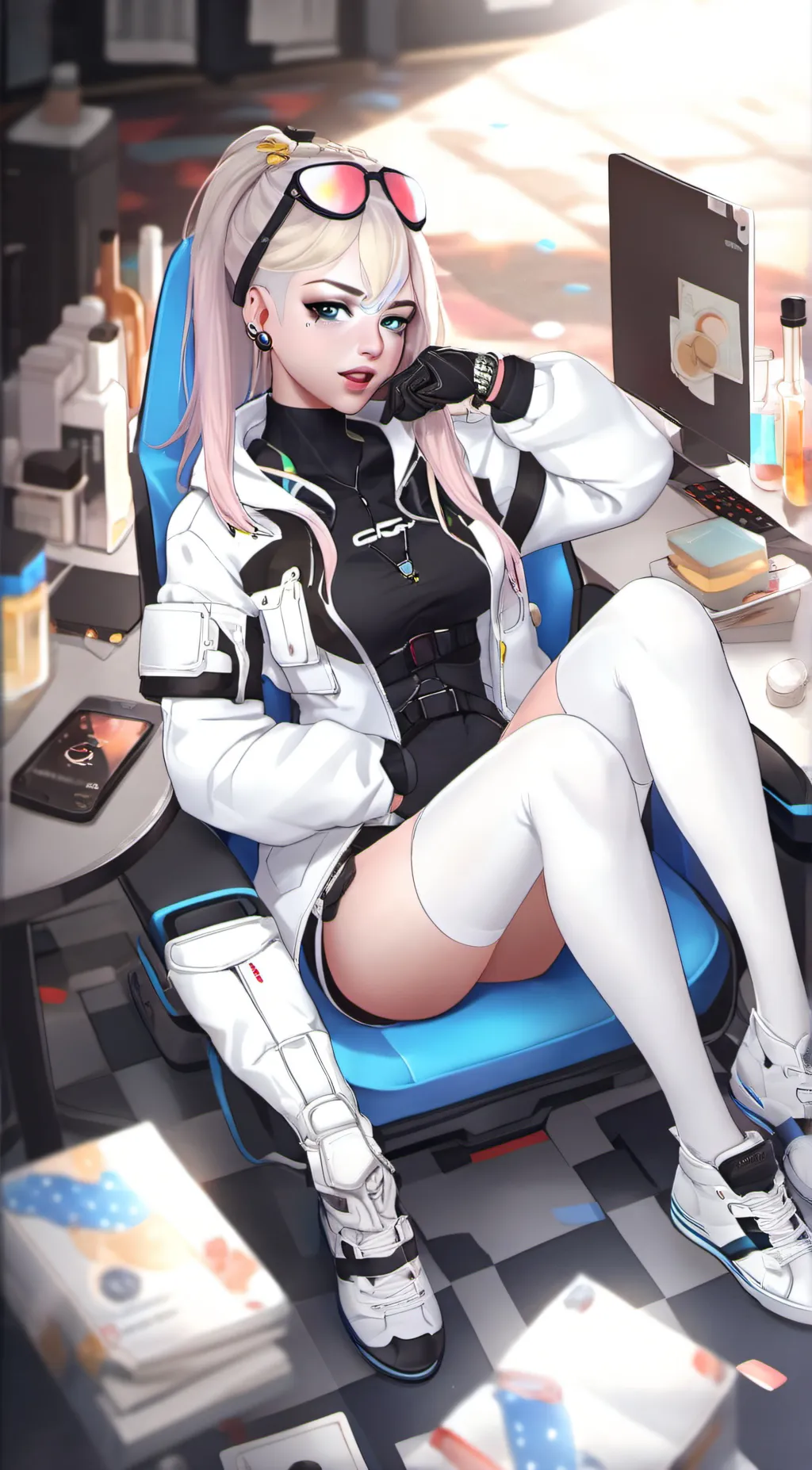 ai character: emmy combs background