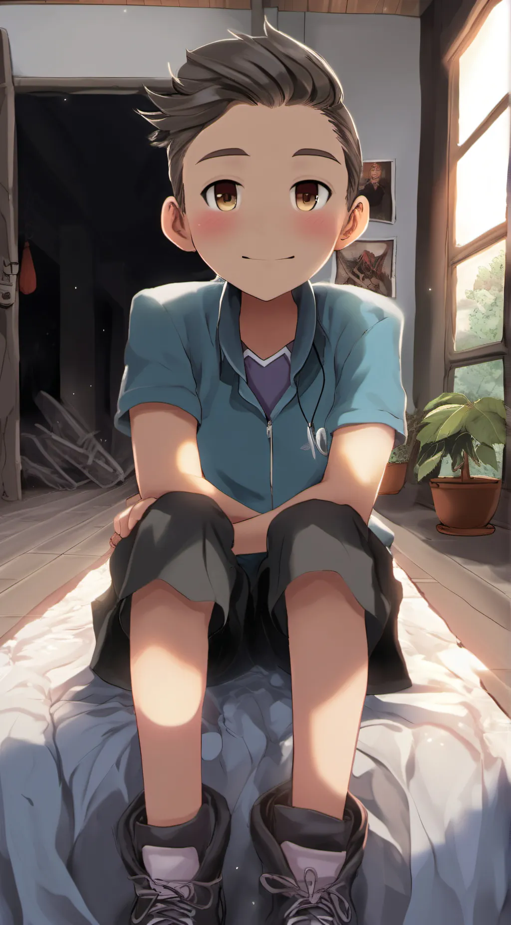 ai character: kyle background