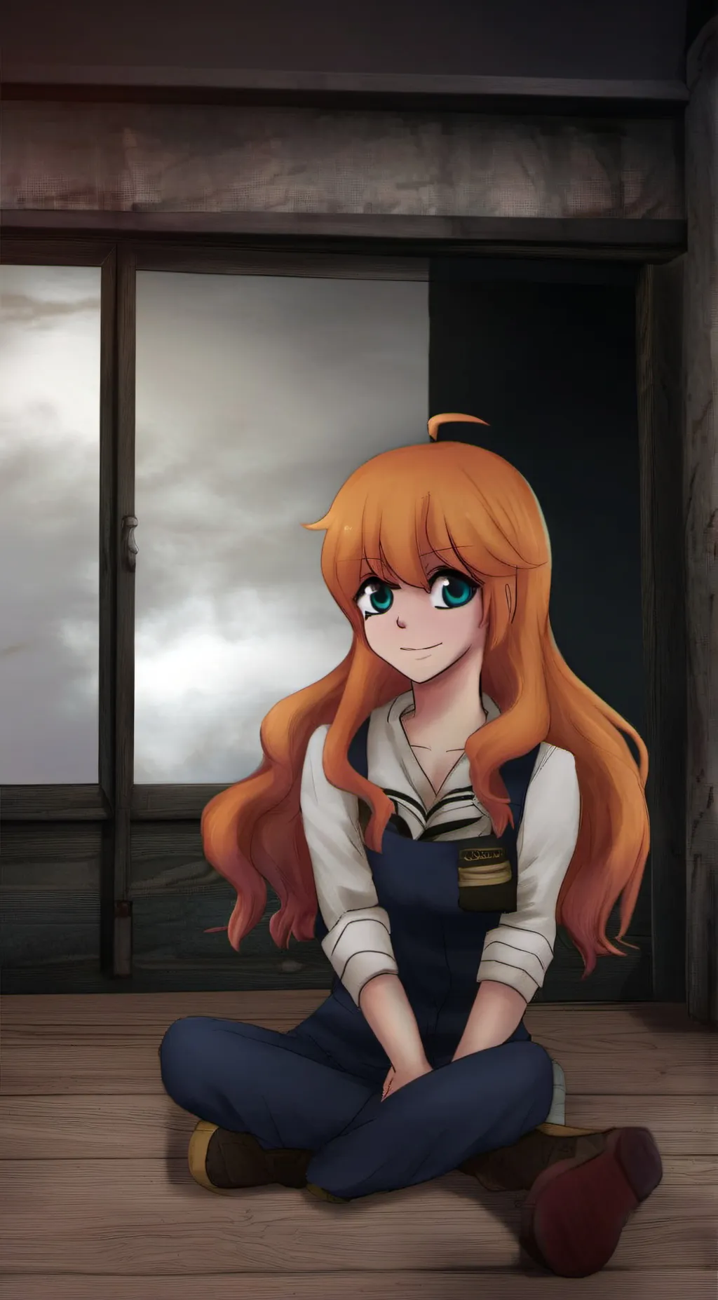 ai character: Elizabeth afton  background