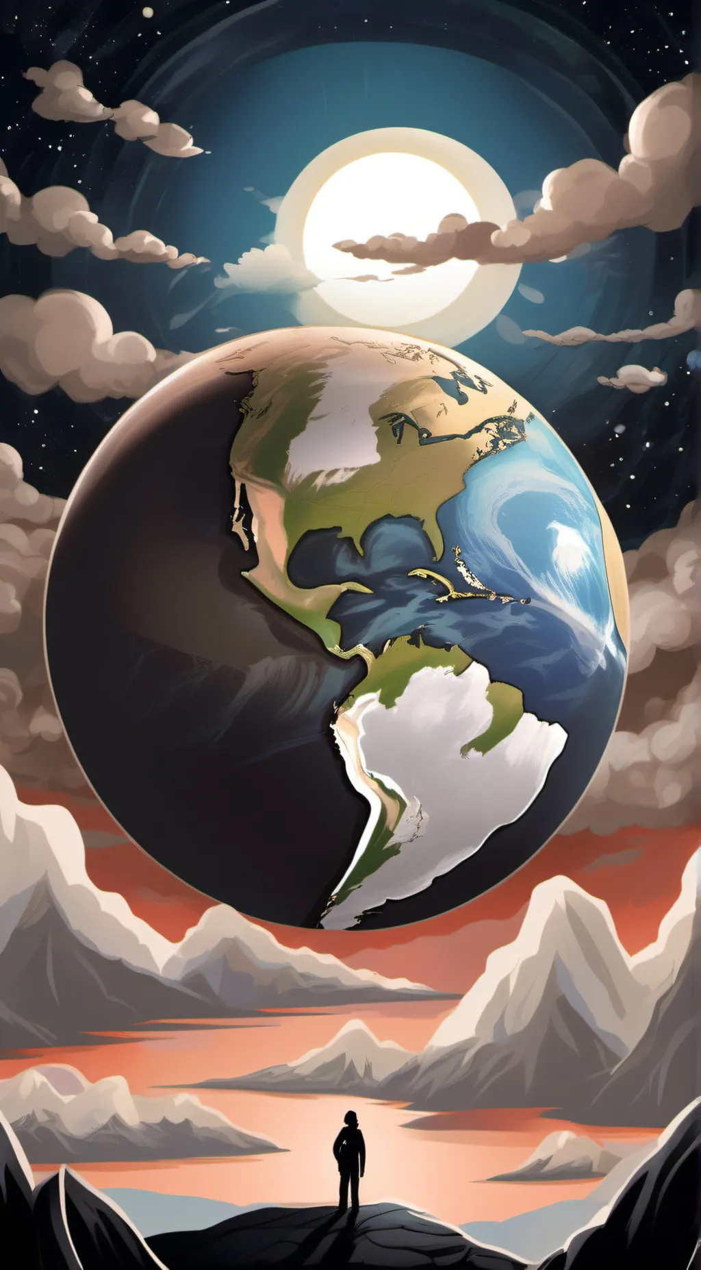 ai character: Earth background