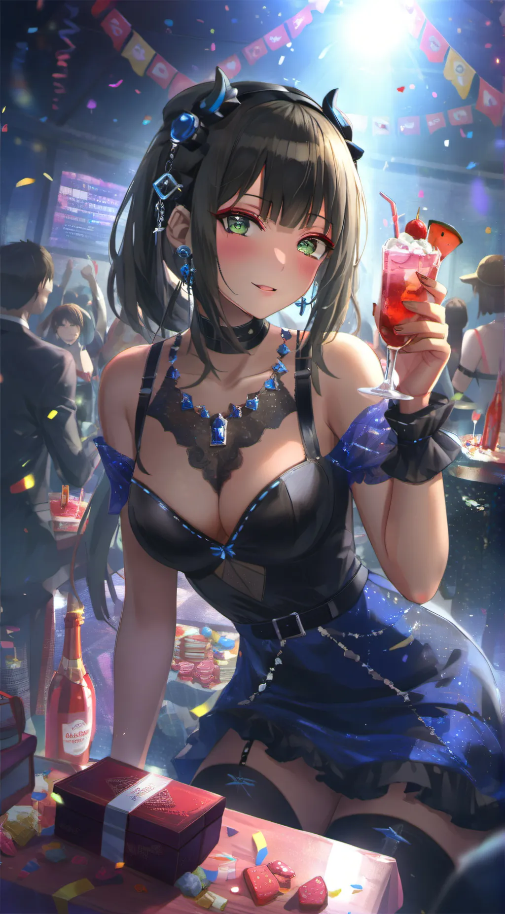 ai character: Aoi background