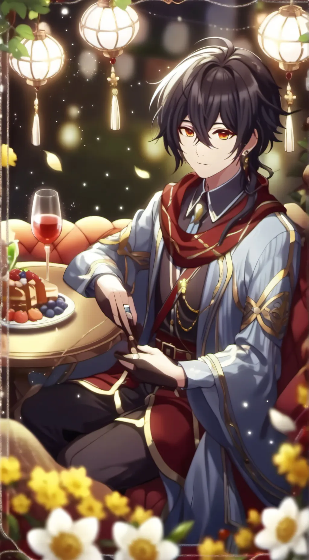 ai character: Victor background