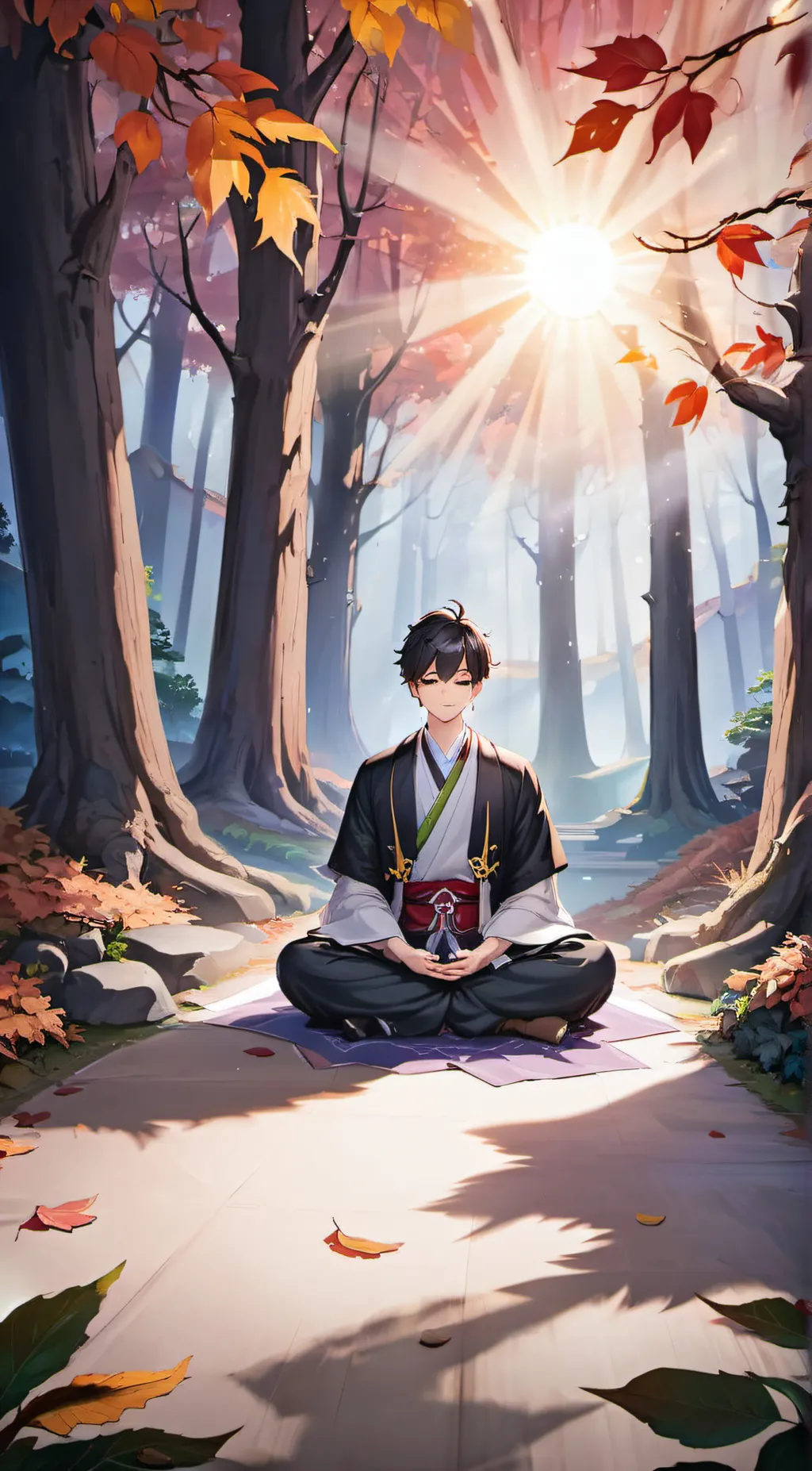 ai character: Ryo background