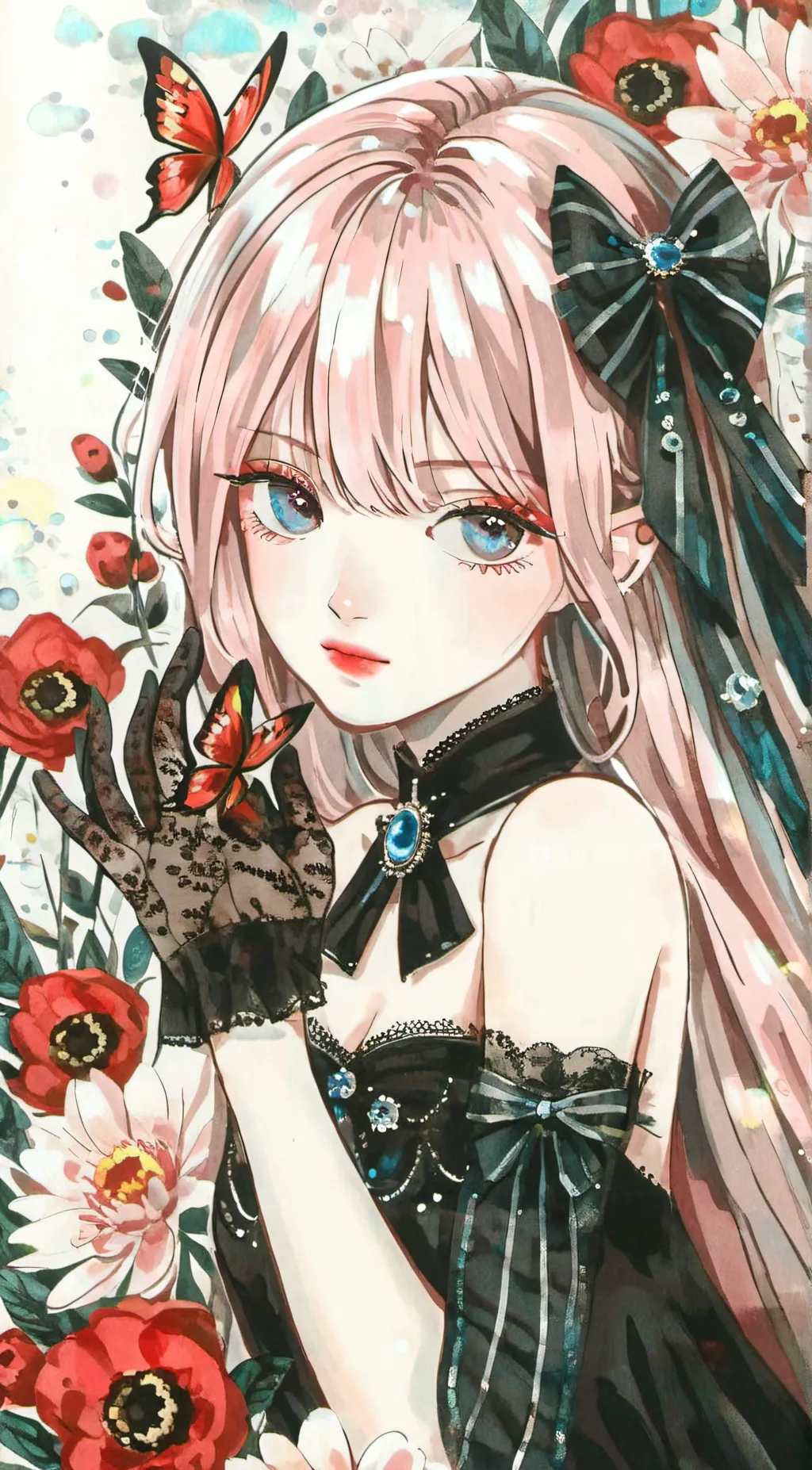 ai character: kim yannie background